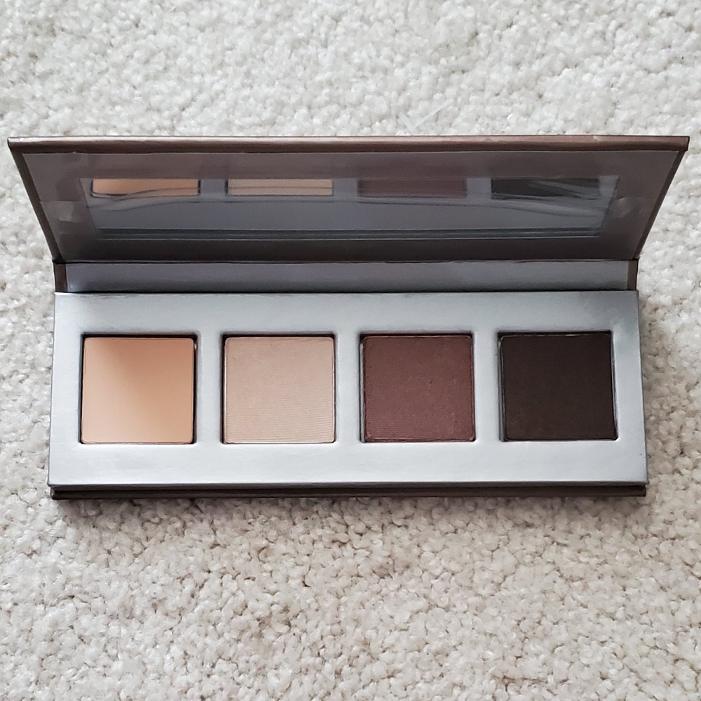 New MALLY BEAUTY romantic brown shadow quad